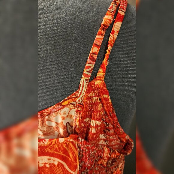 Free People - Forever Yours Smocked Slip Dress - M - Picture 8 of 13